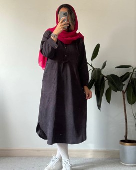 مانتو دانشجویی پاییزه ماهور