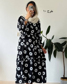پیراهن مانتویی نارین 4