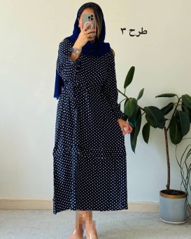 پیراهن مانتویی نارین 4