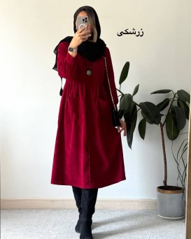 پیراهن مانتویی پاییزه سوگل