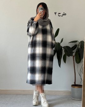 کفتان پشمی چهارخونه دیبا 1