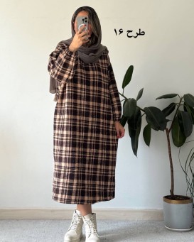 کفتان پشمی چهارخونه دیبا 1