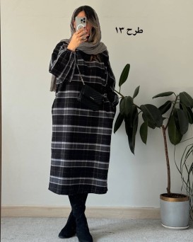 کفتان پشمی چهارخونه دیبا 1