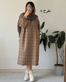 کفتان پشمی چهارخونه دیبا 1
