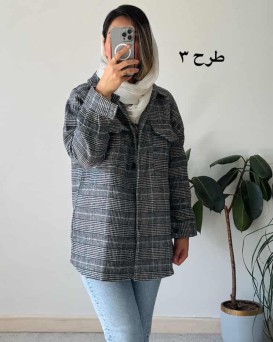 شکت چهارخونه پشمی قاصدک