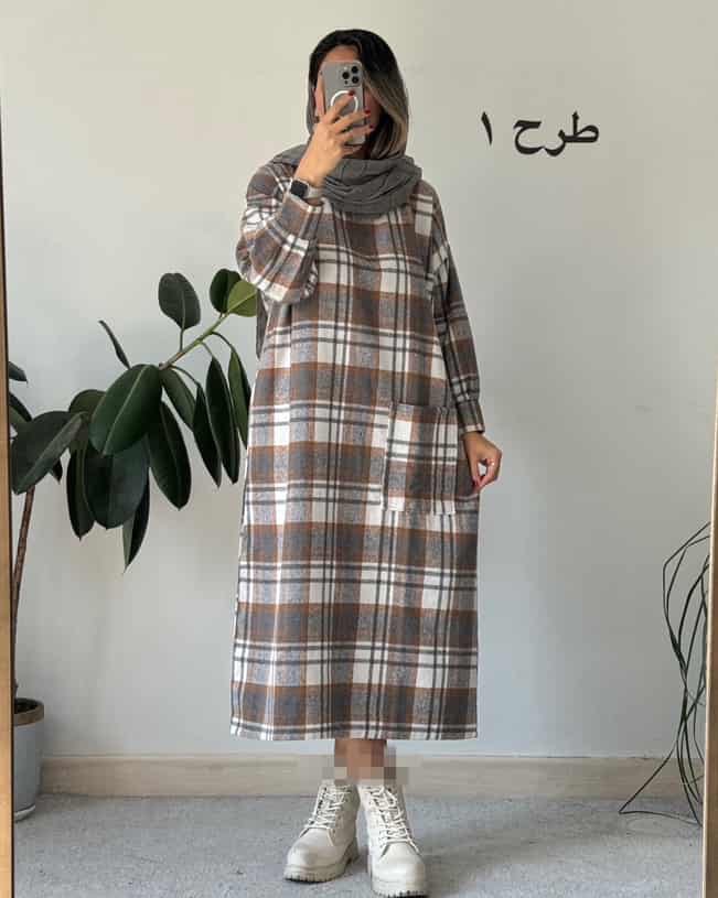 کفتان پشمی تک جیب