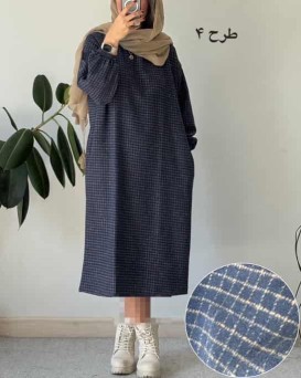 کفتان پشمی چهارخونه دیبا 2