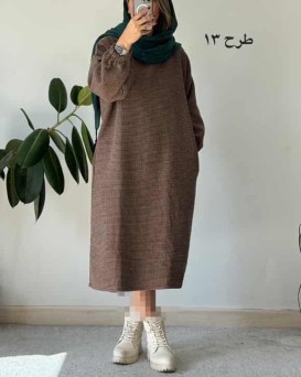 کفتان پشمی چهارخونه دیبا 2
