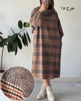 کفتان پشمی چهارخونه دیبا 2