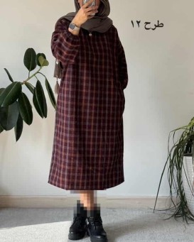 کفتان پشمی چهارخونه دیبا 3