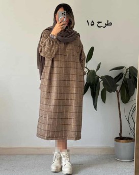 کفتان پشمی چهارخونه دیبا 3