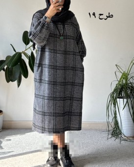 کفتان پشمی چهارخونه دیبا 4