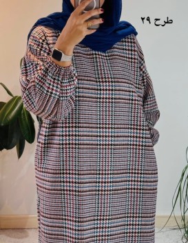 کفتان پشمی چهارخونه دیبا 5