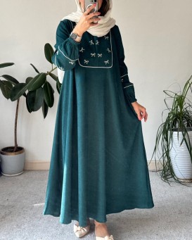 مانتو عبایی پاپیون