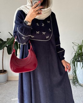 مانتو عبایی پاپیون