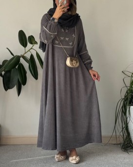 مانتو عبایی پاپیون