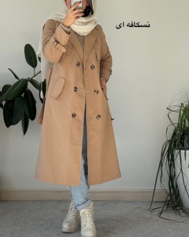 بارونی بلند کتان زارا