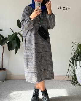 کفتان پشمی چهارخونه دیبا 7