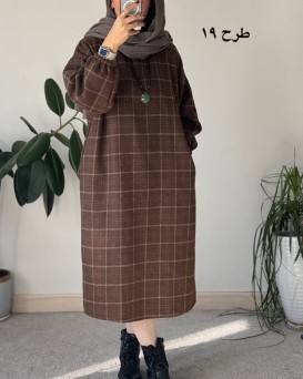 کفتان پشمی چهارخونه دیبا 7