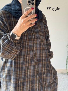 کفتان پشمی چهارخونه دیبا 7