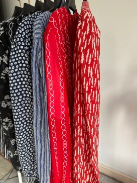 پیراهن حریر چپ و راستی ماکسی