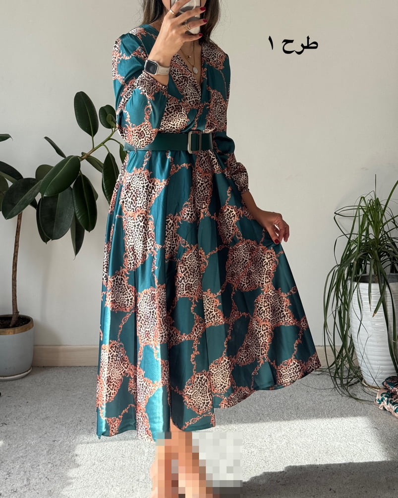 پیراهن مزونی ساتن