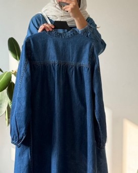 پیراهن جین پارچه ترک 2