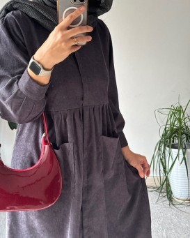 پیراهن مانتویی پاییزه سوگل