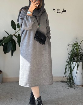 کفتان پشمی چهارخونه دیبا 8