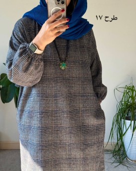 کفتان پشمی چهارخونه دیبا 8