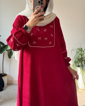 مانتو عبایی پاپیون 1