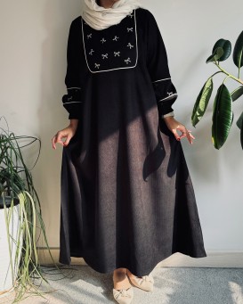 مانتو عبایی پاپیون 1