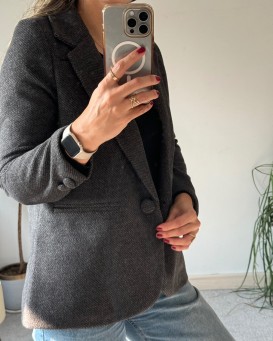 پالتو کتی فوتر تک دگمه ترک
