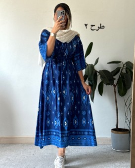 پیراهن مانتویی رعنا