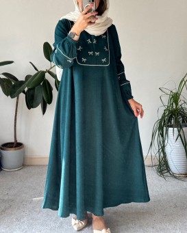 مانتو عبایی پاپیون 3