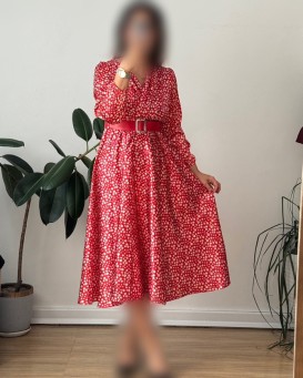 پیراهن مزونی ساتن 1