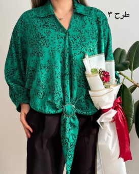 شومیز جلو گره
