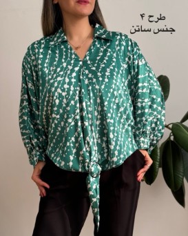 شومیز جلو گره