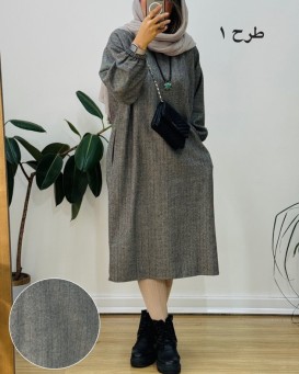 کفتان پشمی چهارخونه دیبا 9
