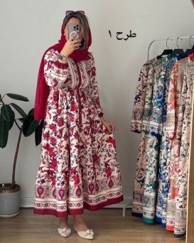 پیراهن ساحلی مزونی فرح 1