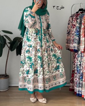 پیراهن ساحلی مزونی فرح 1