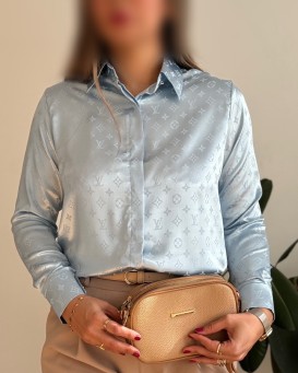 شومیز ساتن مجلسی ال وی