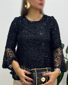 شومیز مزونی پولکی
