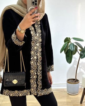 کت مزونی مخمل 1