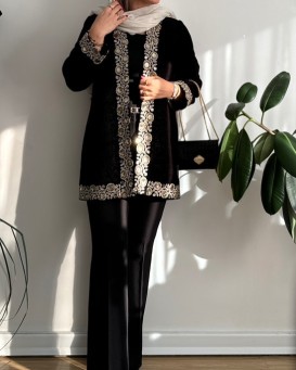 کت مزونی مخمل 1