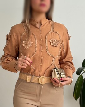 شومیز گلدوزی ملودی