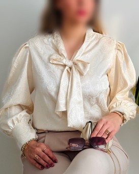 شومیز ساتن ترمه