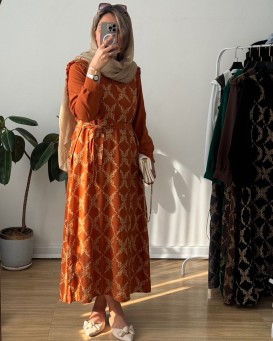 پیراهن مانتویی فرشته