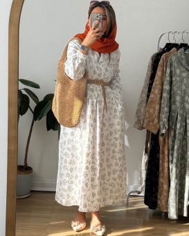 پیراهن مانتویی بابونه 2