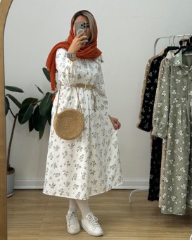 پیراهن مانتویی بابونه3